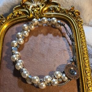 Vintage William Willamy Pearl Bracelet